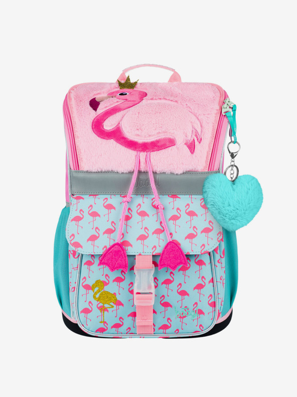BAAGL  Rosa Zippy Baagl Flamingo Schulranzen