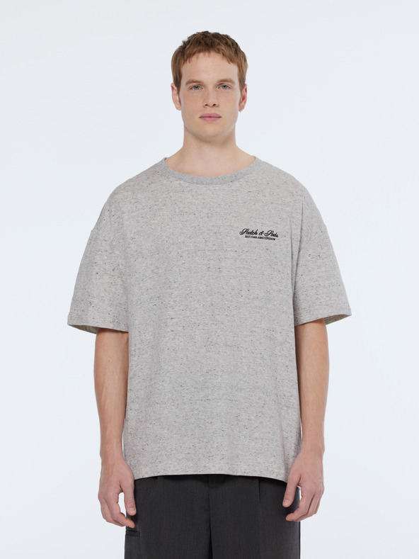 Scotch & Soda Scotch & Soda Graues Herren-T-Shirt