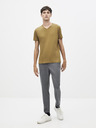 Celio Braunes Basic-T-Shirt Celio Neuniv