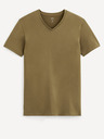 Celio Braunes Basic-T-Shirt Celio Neuniv