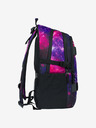 BAAGL  Lila 3er Set Skate Galaxie: Rucksack, Mäppchen, Tasche Baagl