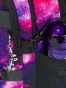 BAAGL  Lila 3er Set Skate Galaxie: Rucksack, Mäppchen, Tasche Baagl