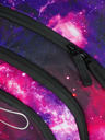 BAAGL  Lila 3er Set Skate Galaxie: Rucksack, Mäppchen, Tasche Baagl