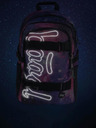 BAAGL  Lila 3er Set Skate Galaxie: Rucksack, Mäppchen, Tasche Baagl