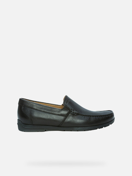 Geox Schwarze Herren Geox Siron Slipper w