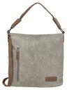 Beagles Handtasche Beagles Brunete 17596 Hellgrau