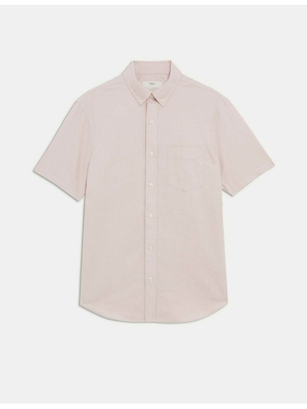 Marks & Spencer Oxford-Hemd aus reiner Baumwolle The Ultimate Marks & Spencer orange