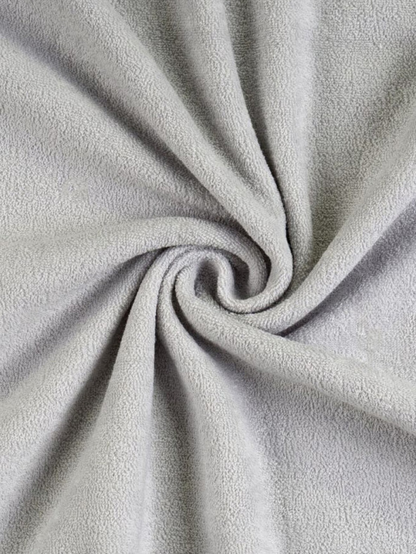 Kvalitex Frottee-Babylaken 70x140cm hellgrau Kvalitex