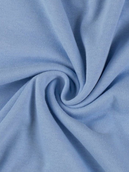 Kvalitex Jersey-Babylaken 70x140cm hellblau Kvalitex
