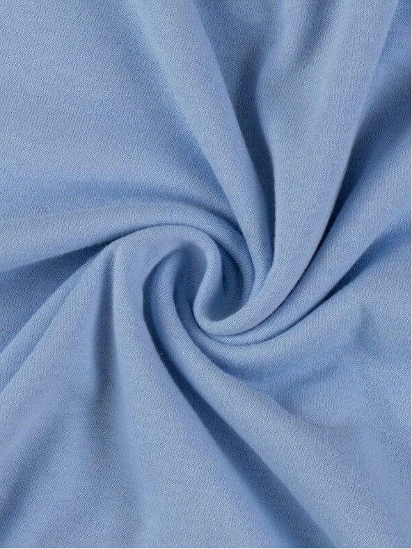 Kvalitex Jersey-Babylaken 70x140cm hellblau Kvalitex