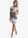 numoco Sportliches Kleid - Blumen auf steinernem Hintergrund Numoco