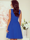 numoco Kleid - Sweetheart-Ausschnitt - Blau Numoco