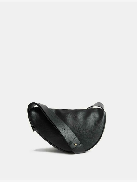 Marks & Spencer Kunstledertasche mit Riemen Marks & Spencer schwarz