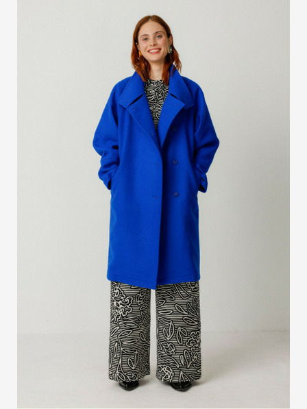 SKFK Blauer Damenmantel SKFK