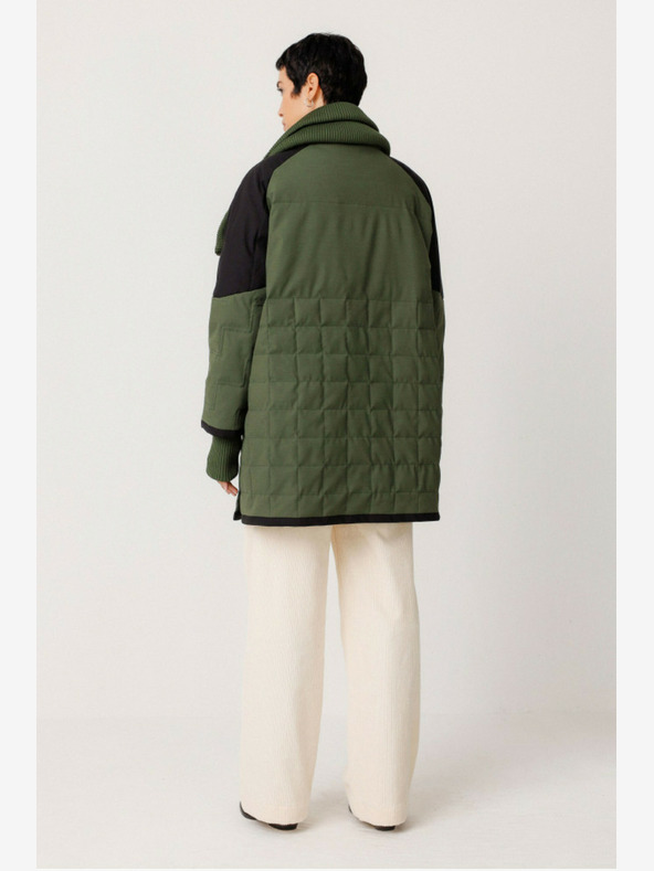 SKFK Grüner Damen-Wintermantel SKFK