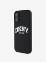 DKNY DKNY Liquid Silicone Arch Logo MagSafe Back Cover für iPhone 16 Schwarz