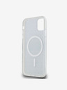 DKNY PC/TPU Repeat Pattern Tonal Stripe Magsafe Back Cover für iPhone 11 Beige DKNY