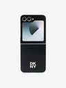 DKNY DKNY PU Leder Stack Logo Schutzhülle für Samsung Galaxy Z Flip 6 Schwarz
