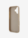 DKNY DKNY PU Leder Karomuster und Streifen Back Cover für iPhone 16 Pink