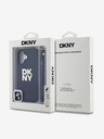 DKNY DKNY PU Leder Stack Logo Handgelenkschlaufe Schutzhülle für iPhone 16 Schwarz
