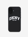 DKNY DKNY Liquid Silicone Arch Logo MagSafe Back Cover für iPhone 16 Plus Schwarz