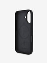 DKNY DKNY Liquid Silicone Arch Logo MagSafe Back Cover für iPhone 16 Plus Schwarz