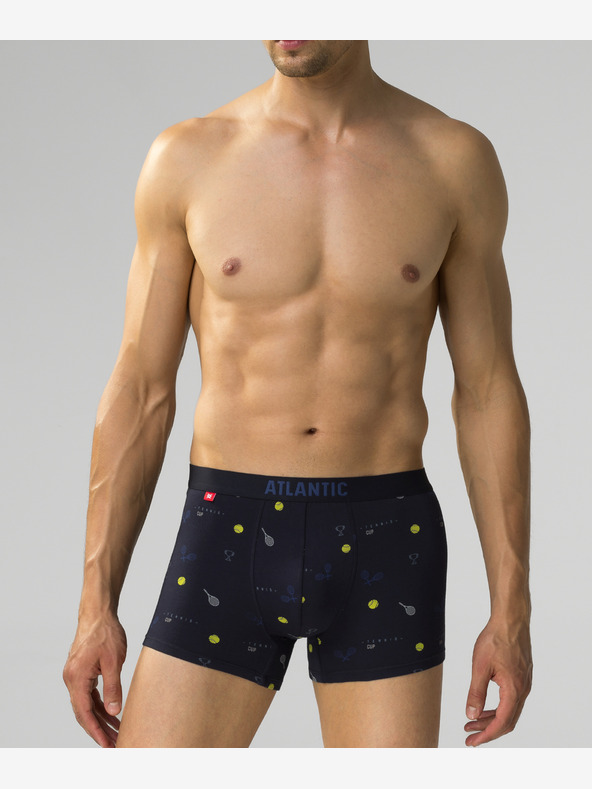 Atlantic Herren ATLANTIC 3Pack Boxershorts - Dunkelblau