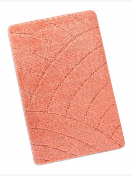 Bellatex Badvorleger 60x100cm Bögen lachs Bellatex