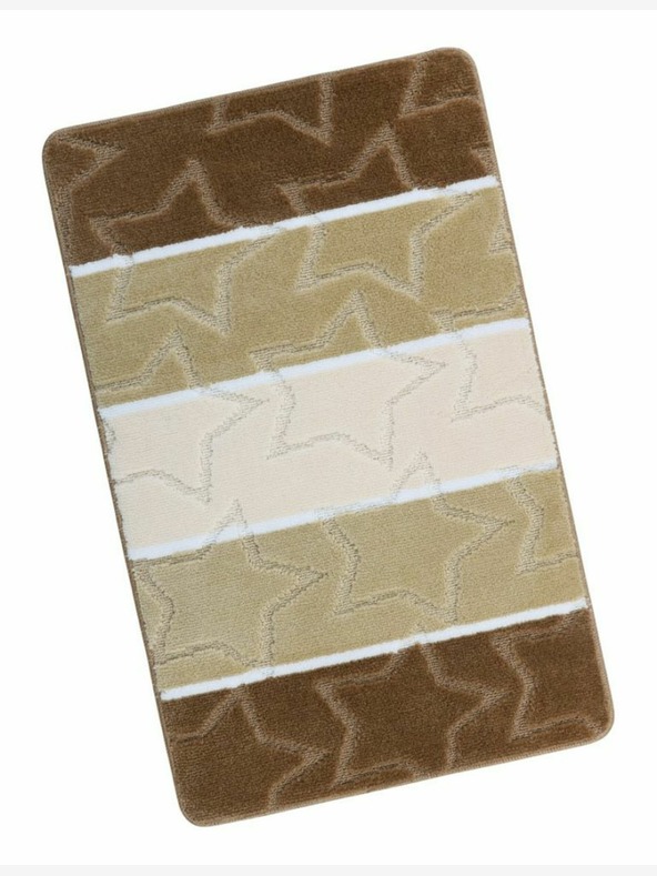 Bellatex Badvorleger 60x100cm beige Sterne Bellatex