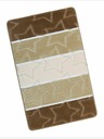 Bellatex Badvorleger 60x100cm beige Sterne Bellatex