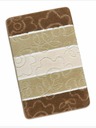 Bellatex Badteppich 60x100cm beige Blumen Bellatex