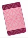 Bellatex Badteppich 60x100cm Geometrie rosa Bellatex