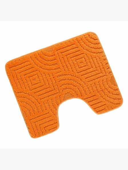 Bellatex Toilettenvorleger 50x60cm Labyrinth orange Bellatex