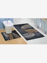 Bellatex Badezimmer- und Toilettenvorleger Feather 3D Bellatex