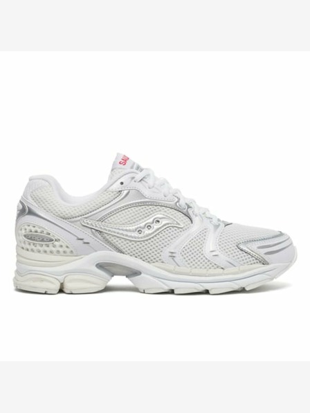 Saucony Unisex Saucony S70841-1 PROGRID TRIUMPH 4 weiß/silber 7