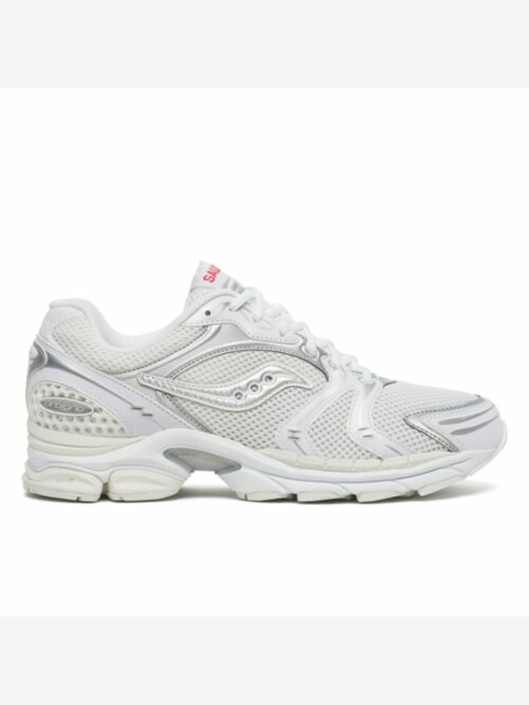 Saucony Unisex Saucony S70841-1 PROGRID TRIUMPH 4 weiß/silber 7