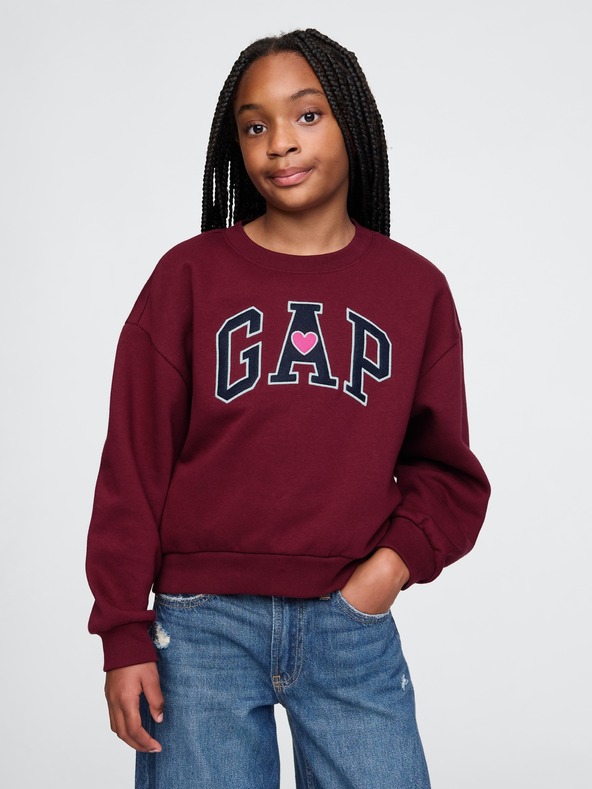 GAP Jungen-Sweatshirt mit Logo und Fleece GAP