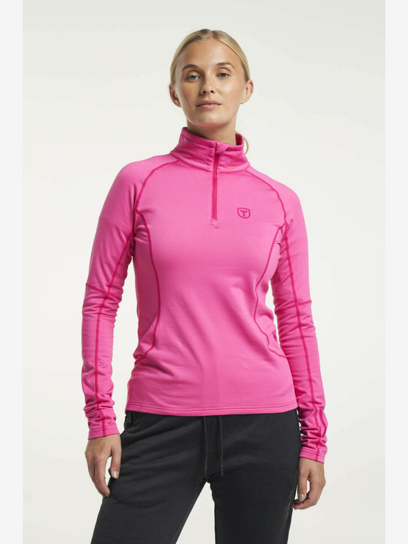Tenson Damen Tenson Txlite Halfzip Funktions-Sweatshirt W Rosa