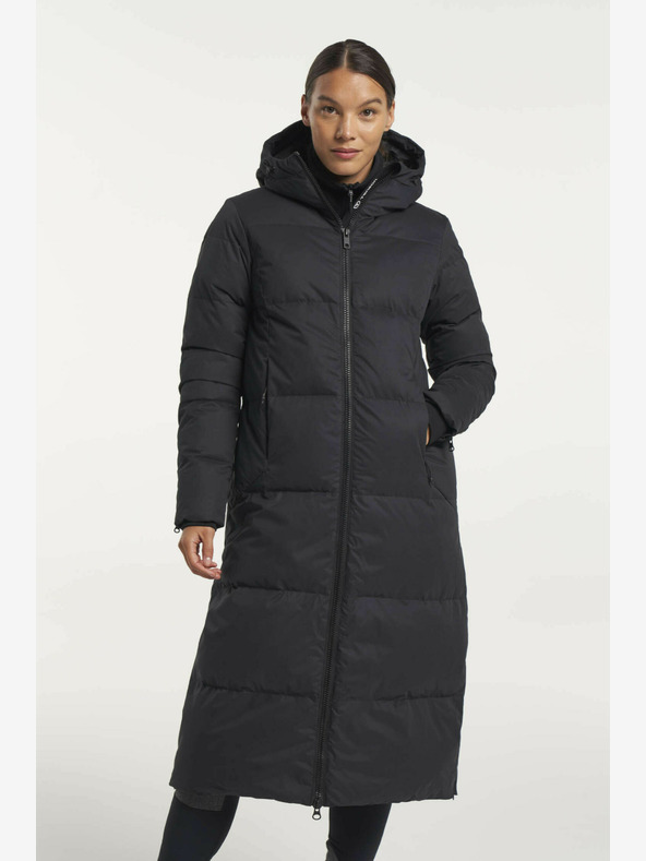 Tenson Damen Winter Lifestyle Mantel Tenson Shanna 2.0 Daunenmantel W Schwarz