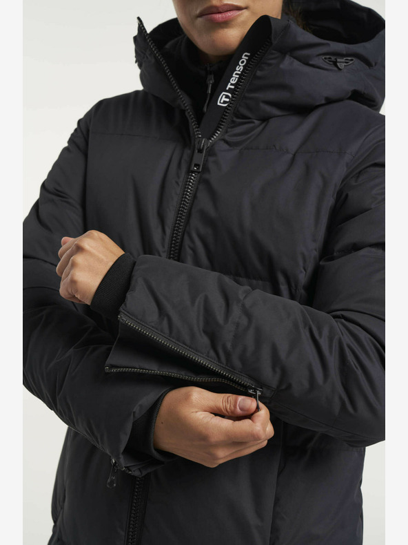 Tenson Damen Winter Lifestyle Mantel Tenson Shanna 2.0 Daunenmantel W Schwarz
