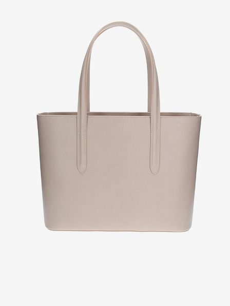 Elega Beige Damen Lederhandtasche ELEGA Simone