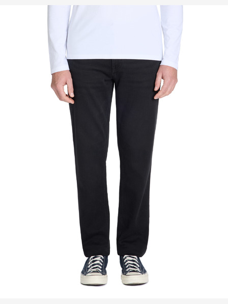 Celio Schwarze Straight-Jeans für Männer Stlmaille
