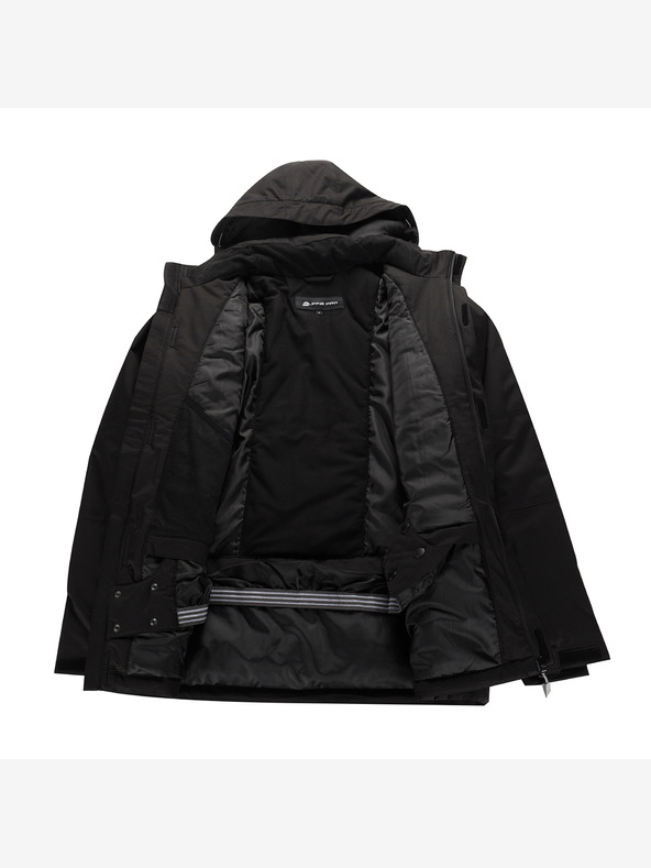 ALPINE PRO Herrenskischuhe mit Ptx-Schneemembran ALPINE PRO COMED schwarz