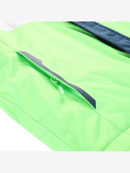 ALPINE PRO Kinder Skijacke mit ptx snow Membrane ALPINE PRO DEARO neon green gecko