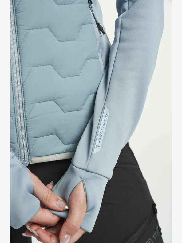 Tenson Damen Hybrid-Jacke TENSON TXlite Hybrid Zip W hellblau