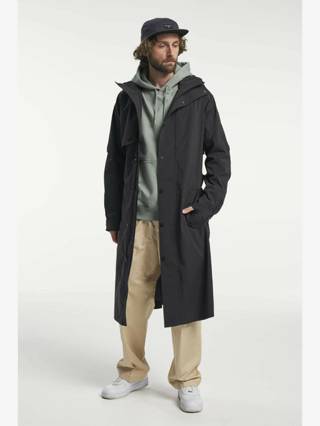 Tenson Herren Lifestyle Trenchcoat TENSON Trench Nouveau M schwarz