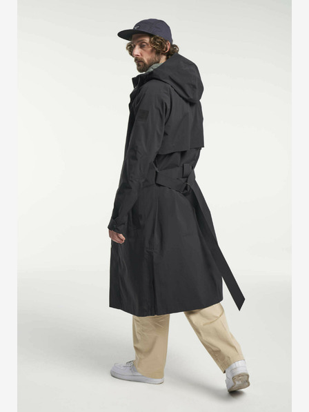 Tenson Herren Lifestyle Trenchcoat TENSON Trench Nouveau M schwarz