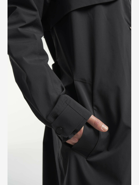 Tenson Herren Lifestyle Trenchcoat TENSON Trench Nouveau M schwarz