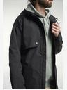 Tenson Herren Lifestyle Trenchcoat TENSON Trench Nouveau M schwarz