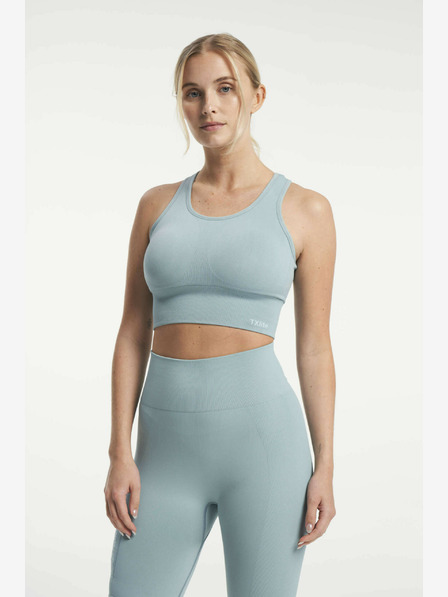 Tenson Damen Seamless Funktionstop TENSON Seamless Top W hellblau